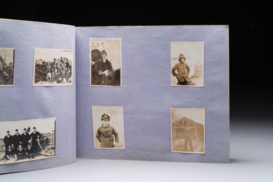 Two photo albums on the Japanese naval landing force in Shanghai, Wuhan and Southern China, 1936-1938