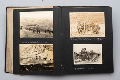 Three photo albums on the Imperial Japanese Army, Second Sino-Japanese War, 1937-1945