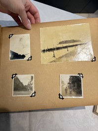 Two photo albums on the Japanese naval landing force in Shanghai, Wuhan and Southern China, 1936-1938