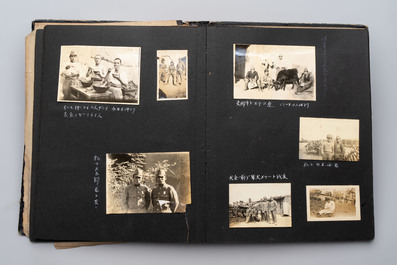 Three photo albums on the Imperial Japanese Army, Second Sino-Japanese War, 1937-1945