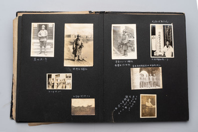 Three photo albums on the Imperial Japanese Army, Second Sino-Japanese War, 1937-1945