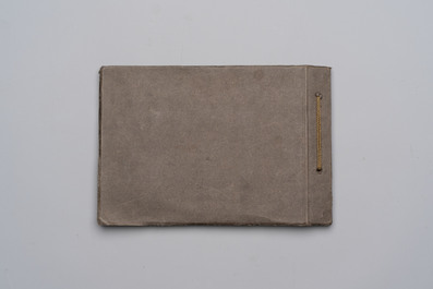 Five photo albums on the Imperial Japanese Navy, compiled by a naval captain, 1919-1940