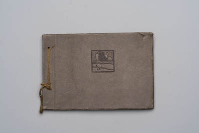 Five photo albums on the Imperial Japanese Navy, compiled by a naval captain, 1919-1940