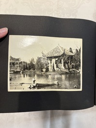 Three photo albums on the Imperial Japanese Army and the people of Southern China and Shanghai, 1936-1942