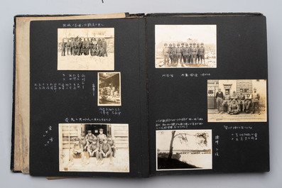Three photo albums on the Imperial Japanese Army, Second Sino-Japanese War, 1937-1945