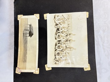 Three photo albums on the Imperial Japanese Army and the people of Southern China and Shanghai, 1936-1942