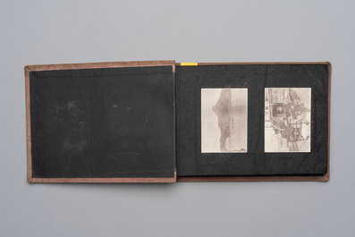 Five photo albums on the Imperial Japanese Navy, compiled by a naval captain, 1919-1940