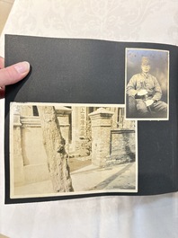 Three photo albums on the Imperial Japanese Army and the people of Southern China and Shanghai, 1936-1942