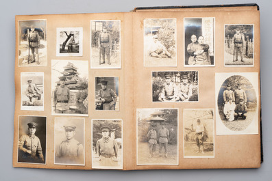 Three photo albums on the Imperial Japanese Army, Second Sino-Japanese War, 1937-1945