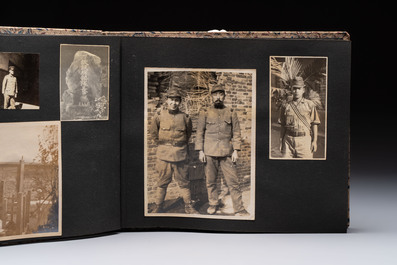 Three photo albums on the Imperial Japanese Army and the people of Southern China and Shanghai, 1936-1942