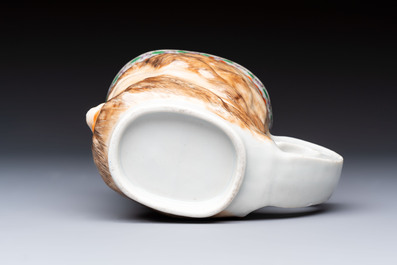 A rare Chinese export porcelain 'Neptune' mug, Qianlong, ca. 1785