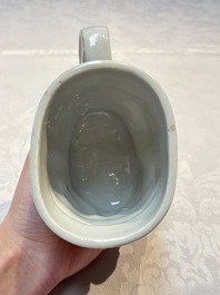 A rare Chinese export porcelain 'Neptune' mug, Qianlong, ca. 1785