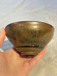 A Chinese Jian 'Hare Fur' tea bowl, Song