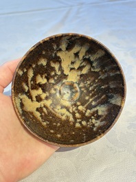 A Chinese Jizhou tortoiseshell-glazed tea bowl, Southern Song