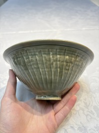 A fine Chinese Yaozhou 'Chrysanthemum' bowl, Northern Song