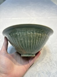 A fine Chinese Yaozhou 'Chrysanthemum' bowl, Northern Song