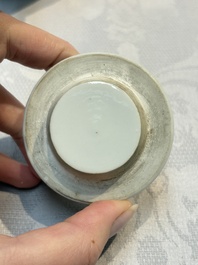 A Chinese famille rose teapot and cover, Tongzhi mark and of the period