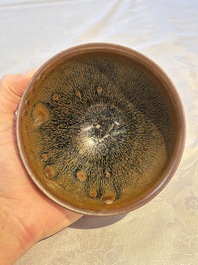 A Chinese Jian 'Hare Fur' tea bowl, Song
