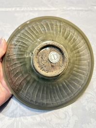 A fine Chinese Yaozhou 'Chrysanthemum' bowl, Northern Song
