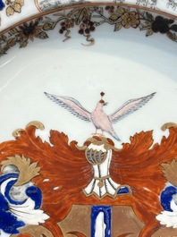 A Chinese armorial plate with the arms of Valckenier of Amsterdam for the Dutch market, Qianlong, ca. 1735&ndash;40