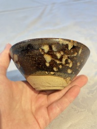 A Chinese Jizhou tortoiseshell-glazed tea bowl, Southern Song