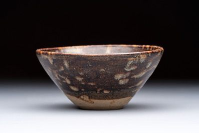 A Chinese Jizhou tortoiseshell-glazed tea bowl, Southern Song