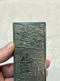 Two Chinese silver 'Eight Immortals' amulets, Zuyin 足銀 marks, 19/20th C.