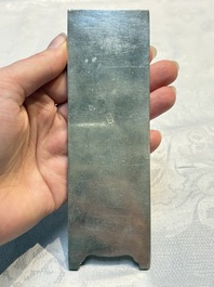 Two Chinese silver 'Eight Immortals' amulets, Zuyin 足銀 marks, 19/20th C.