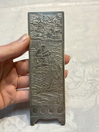 Two Chinese silver 'Eight Immortals' amulets, Zuyin 足銀 marks, 19/20th C.