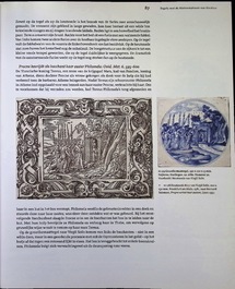 A rare large blue and white Dutch Delft mythological tile, Harlingen, ca. 1680