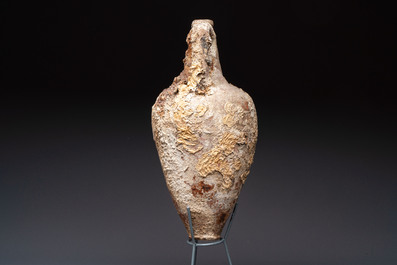 A Roman pottery wine transport amphora with attractive encrustation, Northern Adriatic region, 1st C. b.C./3rd C.