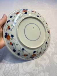 A Chinese Imari-style 'Dragon and Phoenix' plate, Kangxi