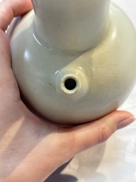 A Chinese Xingyao white-glazed ewer, Ying 盈 mark, Tang or later