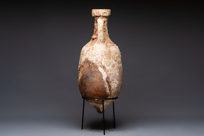 A Roman pottery olive oil amphora, Adriatic coast of Italy, 2nd/1st C. b.C.