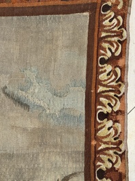 A pair of Brussels historical 'The Art of War' tapestries after Lambert De Hondt II, Judocus de Vos workshop, early 18th C.