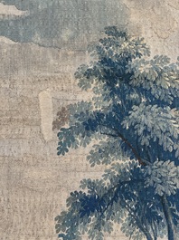 A pair of Brussels historical 'The Art of War' tapestries after Lambert De Hondt II, Judocus de Vos workshop, early 18th C.