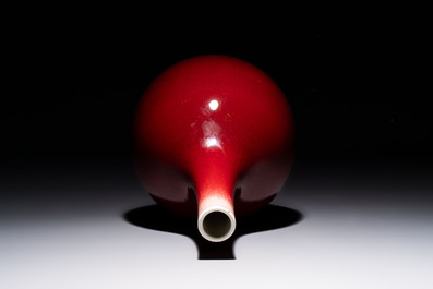 A Chinese langyao-style bottle vase, 19th C.