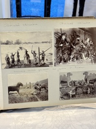 A travel photo album documenting China and its people, early 20th C.