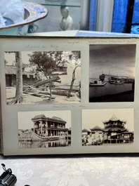 A travel photo album documenting China and its people, early 20th C.