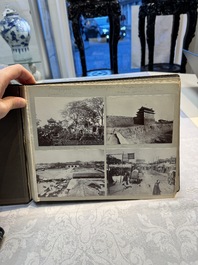 A travel photo album documenting China and its people, early 20th C.