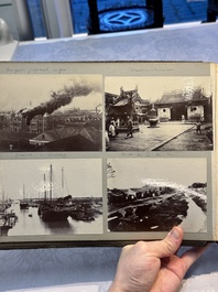 A travel photo album documenting China and its people, early 20th C.