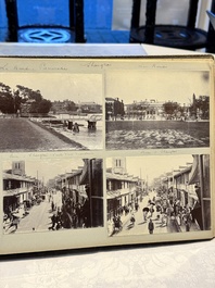 A travel photo album documenting China and its people, early 20th C.