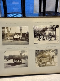 A travel photo album documenting China and its people, early 20th C.