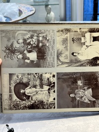 A travel photo album documenting China and its people, early 20th C.