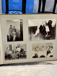 A travel photo album documenting China and its people, early 20th C.