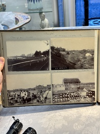 A travel photo album documenting China and its people, early 20th C.