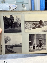 A travel photo album documenting China and its people, early 20th C.