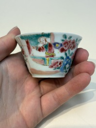 A collection of 28 Chinese famille rose wares, 18th C. and later
