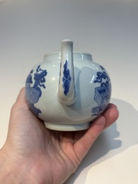 A group of Chinese and Japanese famille verte, blue and white wares, Kangxi and later
