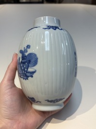 A group of Chinese and Japanese famille verte, blue and white wares, Kangxi and later